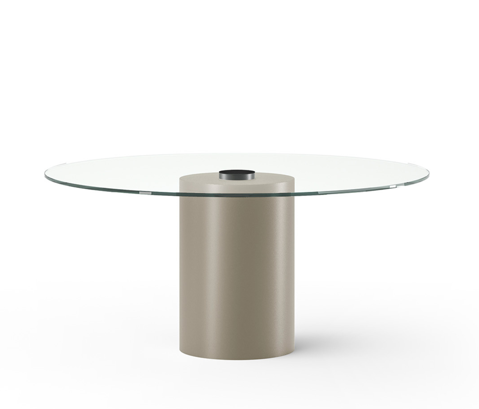 EFORMA STÔL CILINDRO GLASS TOP